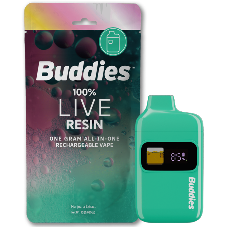 Midnight Forest Cured Resin Cartridge - Buddies Brand Cannabis Live Resin Cartridge image - Buddies Brand